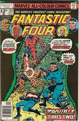 Buy Fantastic Four 187 - 1977 - Perez - Very Fine • 6.50£