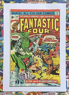 Buy Fantastic Four #156 - Mar 1975 - Doctor Doom Appearance! - Vfn (8.0) Pence Copy! • 14.99£