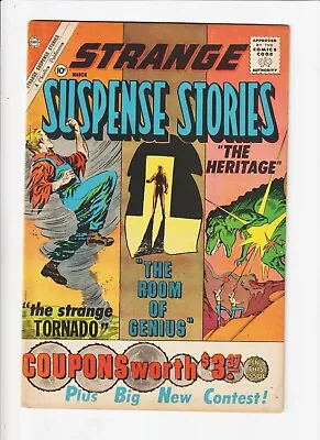 Buy Strange Suspense Stories #52 CHARLTON SILVER AGE SCI-FI  STEVE DITKO • 31.98£