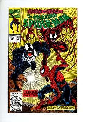 Buy Amazing Spider-man #362 Vf/nm 9.0 (05/92) 2nd Full Carnage App 1st Printing • 14.39£