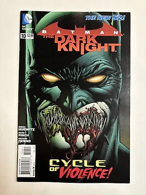 Buy BATMAN THE DARK KNIGHT #10  DAVID FINCH  DC COMICS / AUG 2012 / Excellent • 3.75£