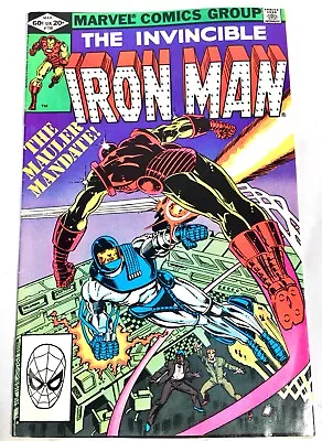 Buy Vintage Comic Book - Marvel The Invincible Iron Man Comic Issue No. 156 / 1982 • 9£