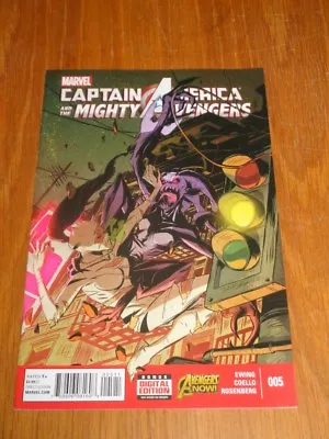 Buy Captain America And Mighty Avengers #5 Marvel Comics April 2015 Nm (9.4) • 2.69£
