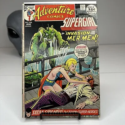 Buy Adventure Comics #409 48-page Giant Invasion Of The Mer-Men VG  Supergirl • 7.63£