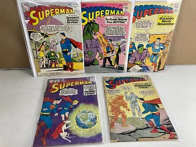 Buy Superman 141-145 SET Complete 1960-1961 DC Comics (s 13539) • 98.95£