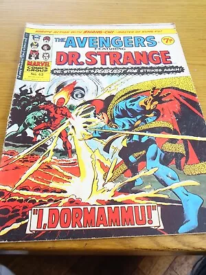 Buy The Avengers UK Comic No 63 November 30th 1974 • 3.75£