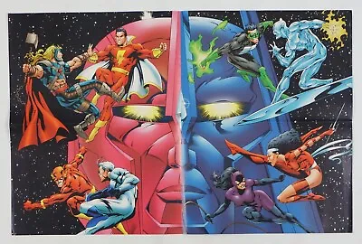 Buy Marvel Versus DC 20  X 13  Poster - Gary Frank - Marvel Spotlight #3 1995 • 7.99£
