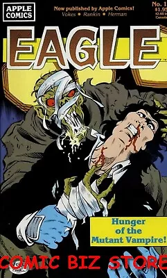 Buy Eagle #19 (1988) 1st Printing Bagged & Boarded Apple Comics • 3.50£