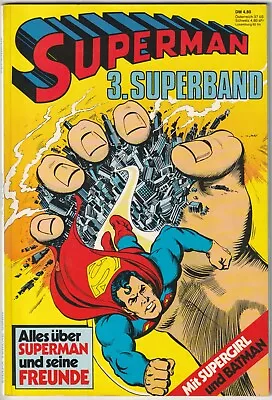 Buy SUPERMAN SUPERBAND #3, Ehapa/DC Comics 1981 COMICBUM TOP Z1 • 17.12£