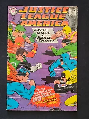 Buy JUSTICE LEAGUE OF AMERICA #56 (1967) Justice League Vs. Justice Society! B&B • 11.19£