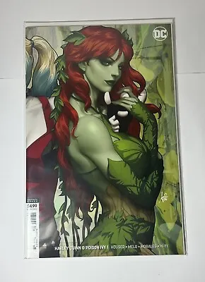 Buy Harley Quinn And Poison Ivy # 1 Nm! 9.4 Stanley Artgerm Lau Variant • 17£