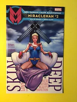 Buy Miracleman #2 Cho Variant Neil Gaiman Story Ghost Book Marvel 2015 • 79.05£