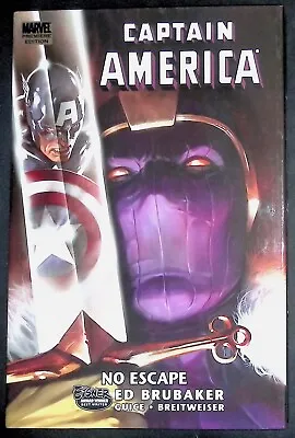 Buy Captain America No Escape Marvel Premiere Hardcover Graphic Novel Ed Brubaker • 7.99£