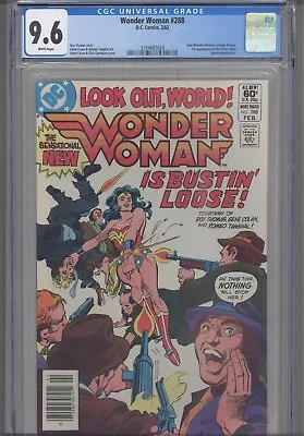Buy Wonder Woman #288 CGC 9.6 1982 DC Comics 1st App Silver Swan (Helen Alexandros) • 99.54£