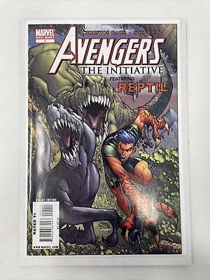 Buy Avengers The Initiative Featuring Reptil (2009) #1 Ramos 1st App Of Reptil NM- • 14.39£