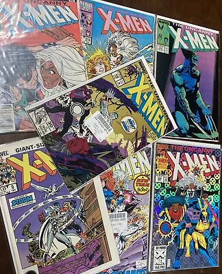 Buy Uncanny X-men (7) Issue Lot 170 214 234 248 281 300 Annual 9 Marvel Comics • 28.15£