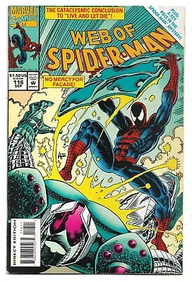 Buy Web Of Spider-man #116 VG/FN (1994) Marvel Comics • 3.50£