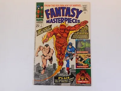 Buy Fantasy Masterpieces #7 FN 6.0  Featuring The Human Torch  (Marvel Comics 1966) • 13.51£