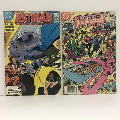 Buy BATMAN THE NEW ADVENTURES 411 VF+ 1987 & Justice League Of America #220 1983 G • 9.49£