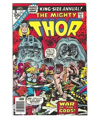 Buy Thor King Size Annual #5 Asgard Vs. Olympus! Thor Vs. Hercules! Unread VF+ • 14.38£