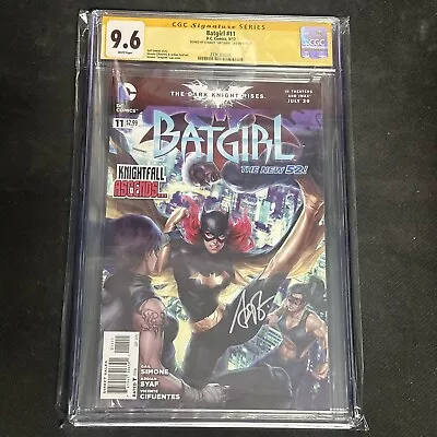 Buy BATGIRL #11 CGC SS 9.6 Signed By Stanley Artgerm Lau (New 52) • 112.35£
