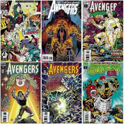 Buy °AVENGERS Vol.1, 362-371-383-384-385-386° USA Marvel 1992 Bob Harras Selection • 3.41£