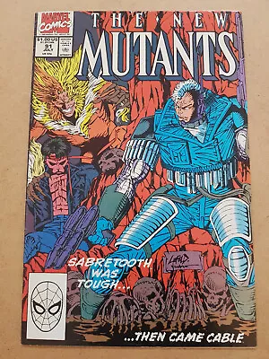 Buy New Mutants (Vol. 1) #91 - MARVEL Comics - July 1990 - FINE- 5.5 • 2£