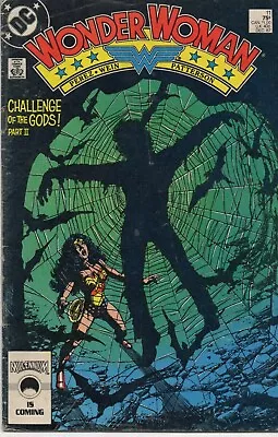 Buy DC Comics 'Wonder Woman' #11 Dec 1987 US Release 75 Cents Fair Condition Bargain • 3.99£