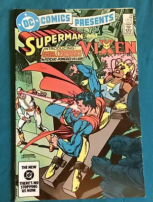 Buy Free P & P; DC Comics Presents #68, Apr 1984: Superman & The Vixen! • 4.99£