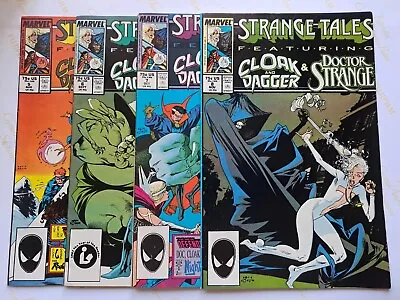 Buy Strange Tales #4, #5, #6, #7 1987 Marvel Comics - Cloak & Dagger - HIGH GRADE • 9.99£