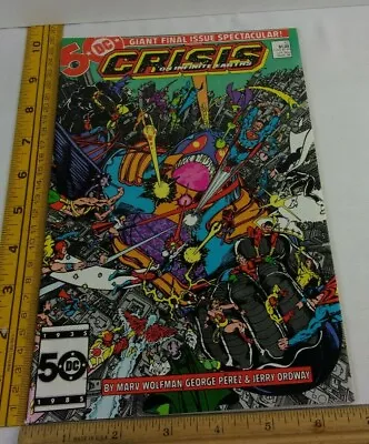Buy Crisis On Infinite Earths 12 NM Comic Book 1985 DC George Perez HIGH GRADE • 12.62£