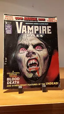 Buy Vintage Vampire Tales Annual #1 Marvel Morbius Collectors Edition • 25£