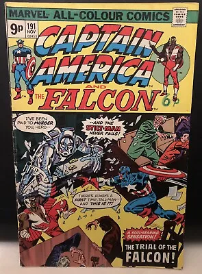 Buy CAPTAIN AMERICA #191 Comic Marvel Comics Bronze Age • 3.05£