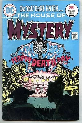Buy House Of Mystery #233-1975 Fn Mike Kaluta Frank Robbins • 11.25£