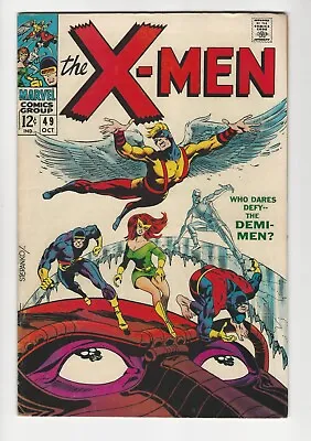 Buy Uncanny X-Men 49 (Marvel 1968) 7.0 1st Lorna Dane (Polaris) & Mesmero • 236.30£
