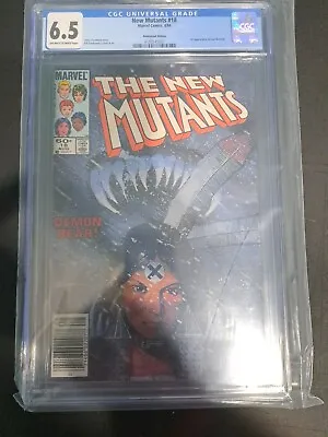 Buy New Mutants 18 (1984 Marvel) CGC 6.5 1st New Warlock Newsstand  • 23.46£