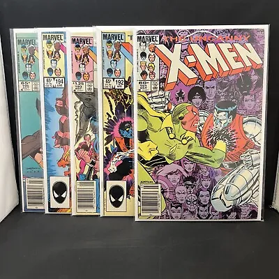 Buy 1987 Uncanny X-Men Lot 5 Books. Issue #’s 191 192 193 194 & 195 Marvel(B13)(3) • 20.49£