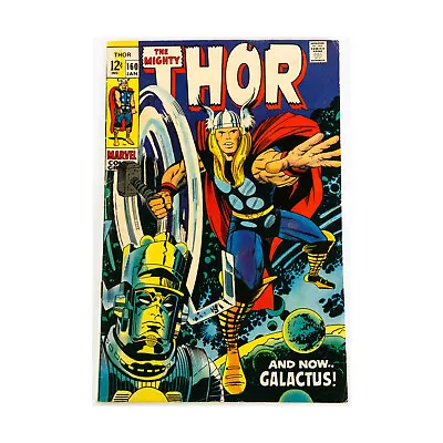 Buy Marvel Comics Thor Thor 1st Series #160 VG • 31.62£