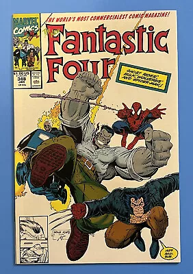 Buy FANTASTIC FOUR # 348 (1991) — 1st Appearance Of NEW FANTASTIC FOUR • 11.86£