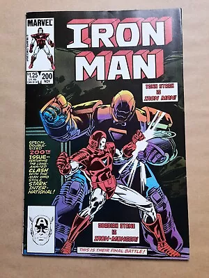 Buy IRON MAN. ISSUE #200, KEY ISSUE (1968 1st SERIES) VERY FINE+ 8.5 HIGH GRADE • 8.99£