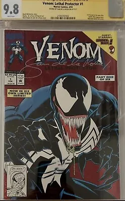 Buy Venom: Lethal Protector #1 Marvel 5/93 CGC 9.8 Signed • 317.86£