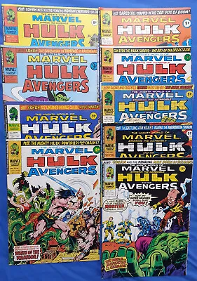 Buy 9 X THE MIGHTY WORLD OF MARVEL. UK 1976  #S 201 To 211. Missing #203 And 204  • 9.99£