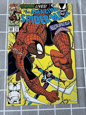 Buy The Amazing Spider-Man #345 1991 Venom Lives!   NM Never Opened!!!! • 35.48£
