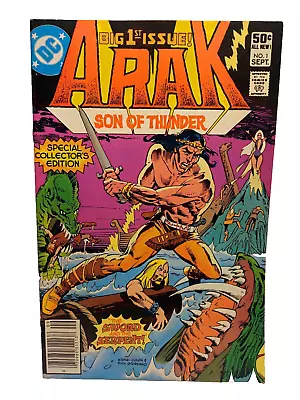 Buy Arak Son Of Thunder #1 Dc Comics September 1981 • 7.90£