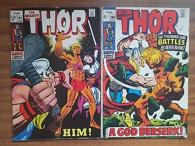 Buy Thor 165, 166 1969 VG • 110£