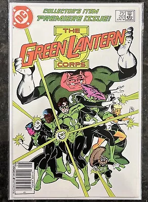 Buy Green Lantern Corps #201 First 1st Appearance Kilowog Key Newsstand 1986 NM • 30.83£