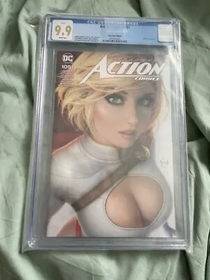Buy Action Comics #1051 CGC 9.9 W Louw KRS Comics (Power Girl Trade) NOT 9.8 - 9.9 M • 100£