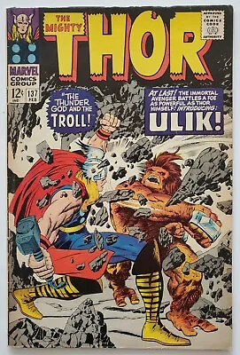 Buy Thor #137 VG/FN  1st Series  1ST APP OF ULIK!!!  2ND APP OF SIF!!!  KEY ISSUE!!! • 43.48£
