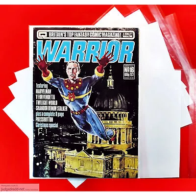Buy Warrior Magazine # 16 Original V For Vendetta British Alan Moore Comic (Lot 3643 • 13.49£