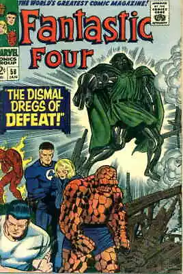 Buy Fantastic Four (Vol. 1) #58 VG; Marvel | Low Grade - Doctor Doom Stan Lee Jack K • 51.16£